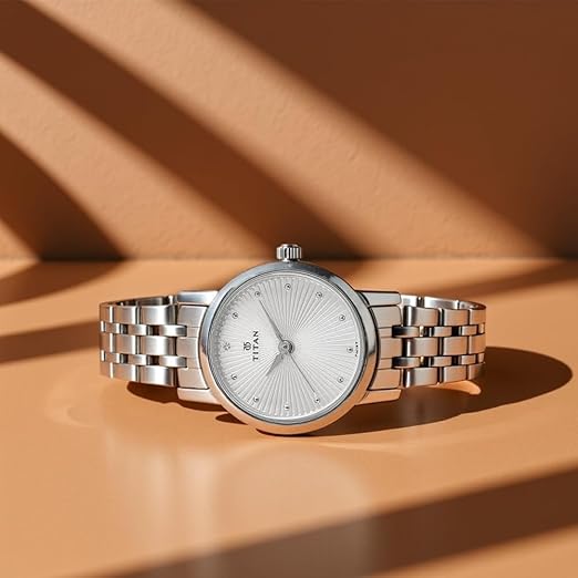 Titan Karishma Revive Analog Silver Dial Women's Watch thumbnail