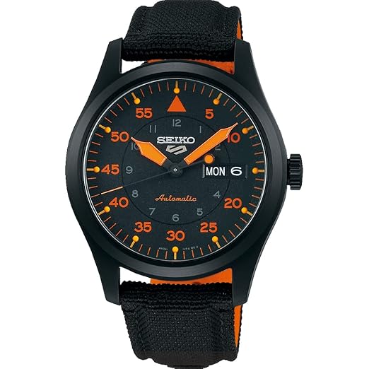 SEIKO Nylon New 5 Sports Analog Blue Dial Men's Watch thumbnail