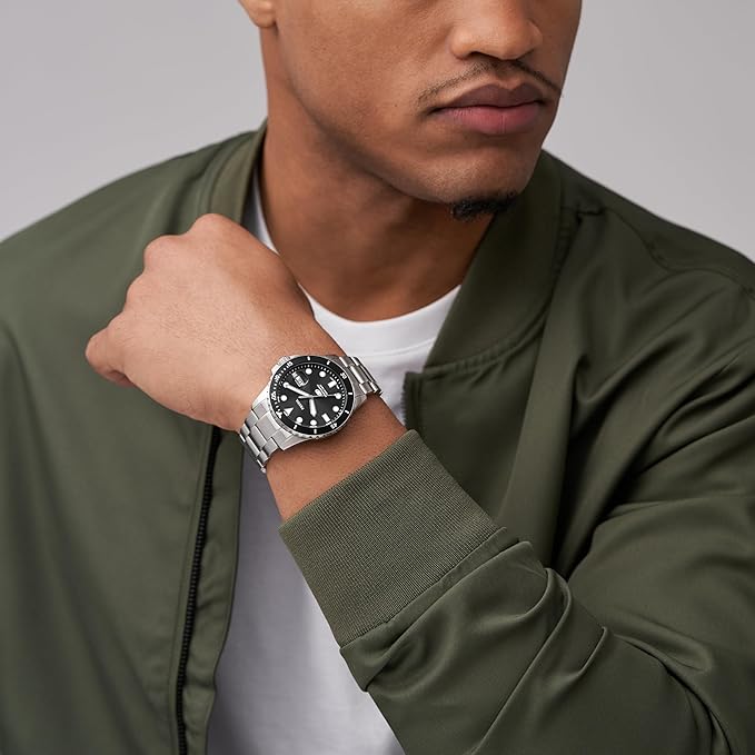 Fossil Analog Black Dial Men's Watch thumbnail